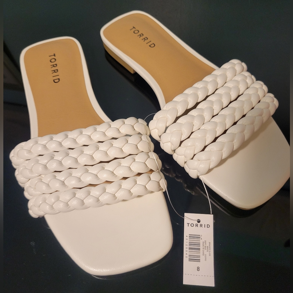 Torrid Braided Sildes 8W